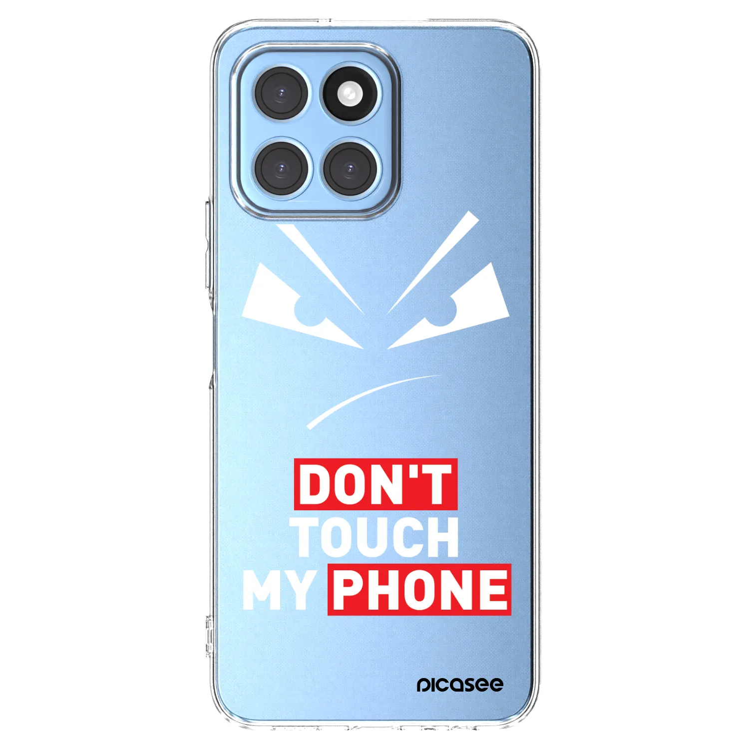 Picasee Honor X8 5G Hülle - Transparentes Silikon - Evil Eye - Transparent