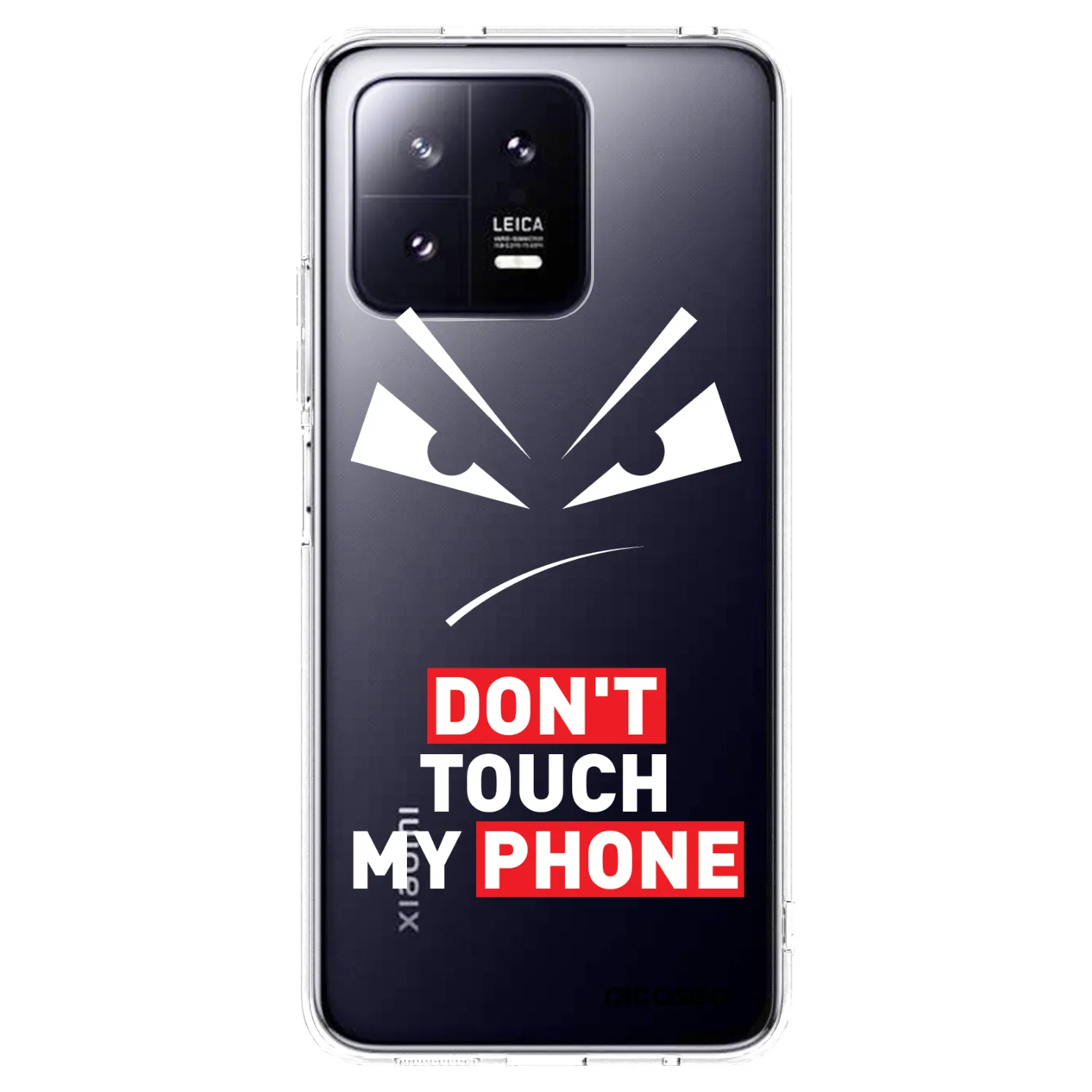 Picasee Xiaomi 13 Pro Hülle - Transparentes Silikon - Evil Eye - Transparent