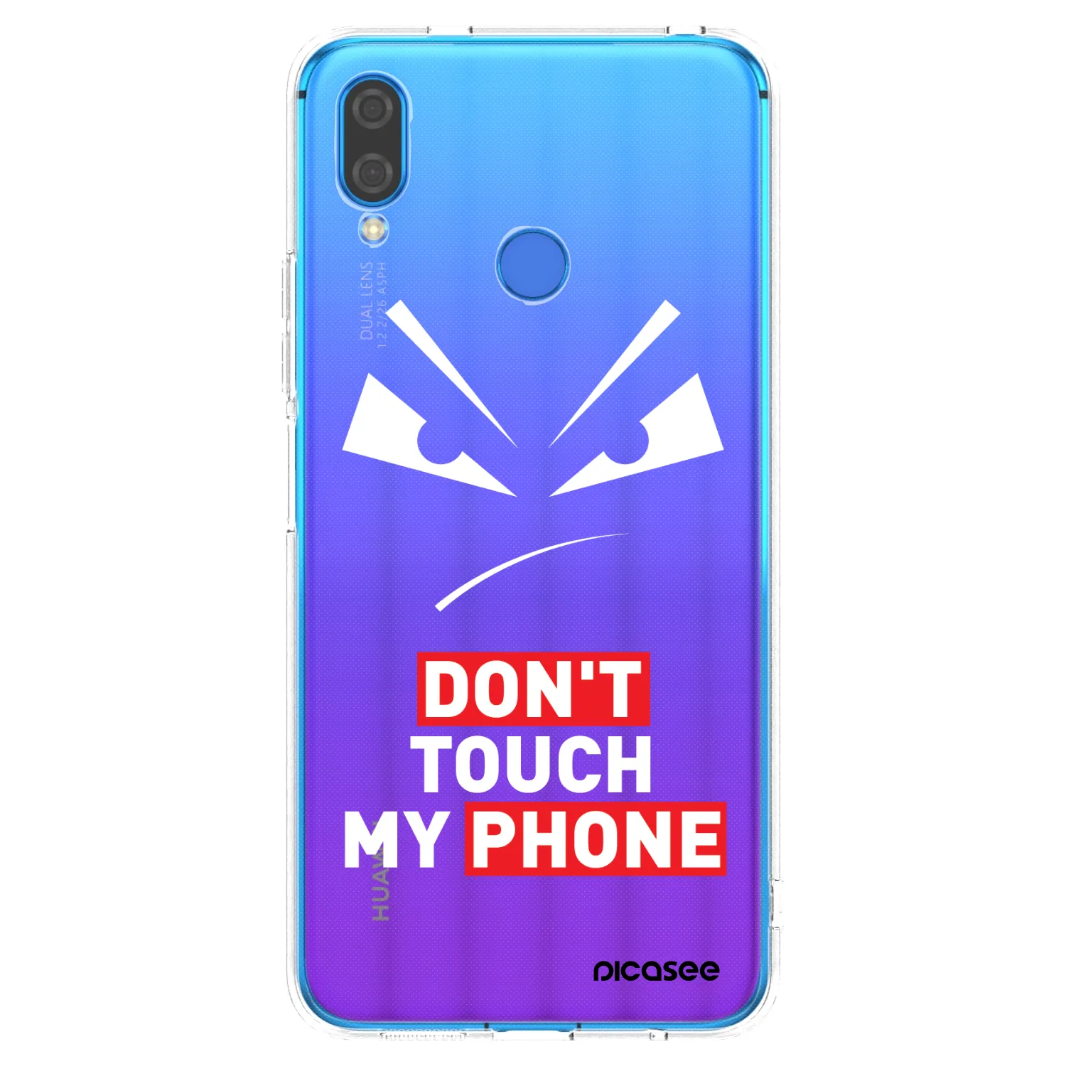 Picasee Huawei Nova 3 Hülle - Transparentes Silikon - Evil Eye - Transparent