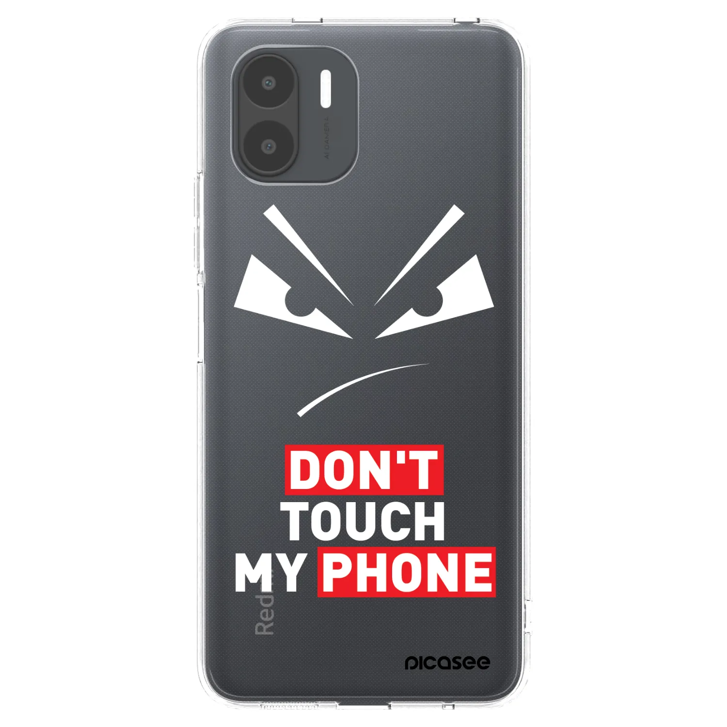 Picasee Xiaomi Redmi A2 Hülle - Transparentes Silikon - Evil Eye - Transparent