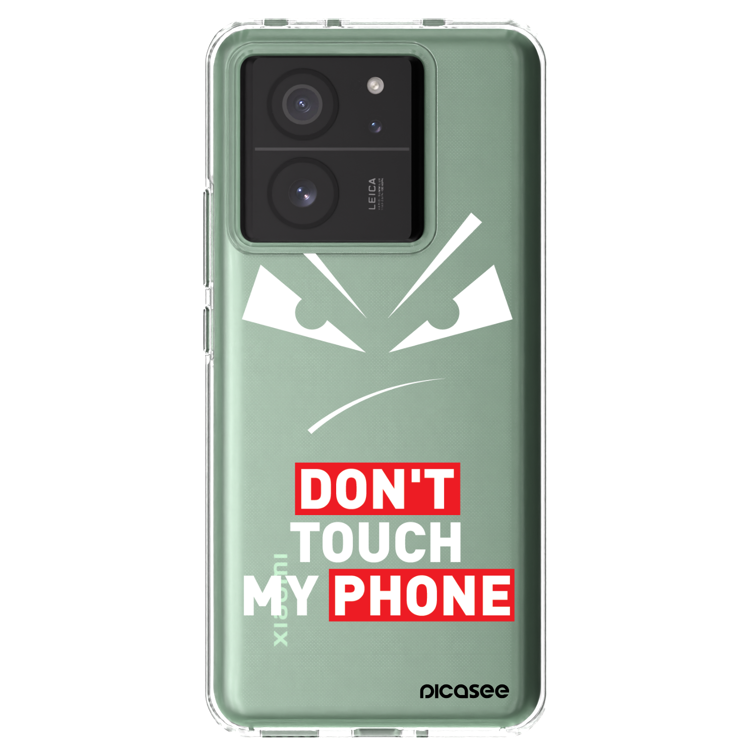 Picasee Xiaomi 13T Hülle - Transparentes Silikon - Evil Eye - Transparent