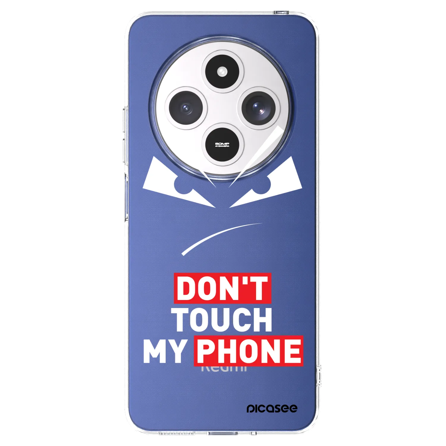 Picasee Xiaomi Redmi 14C Hülle - Transparentes Silikon - Evil Eye - Transparent