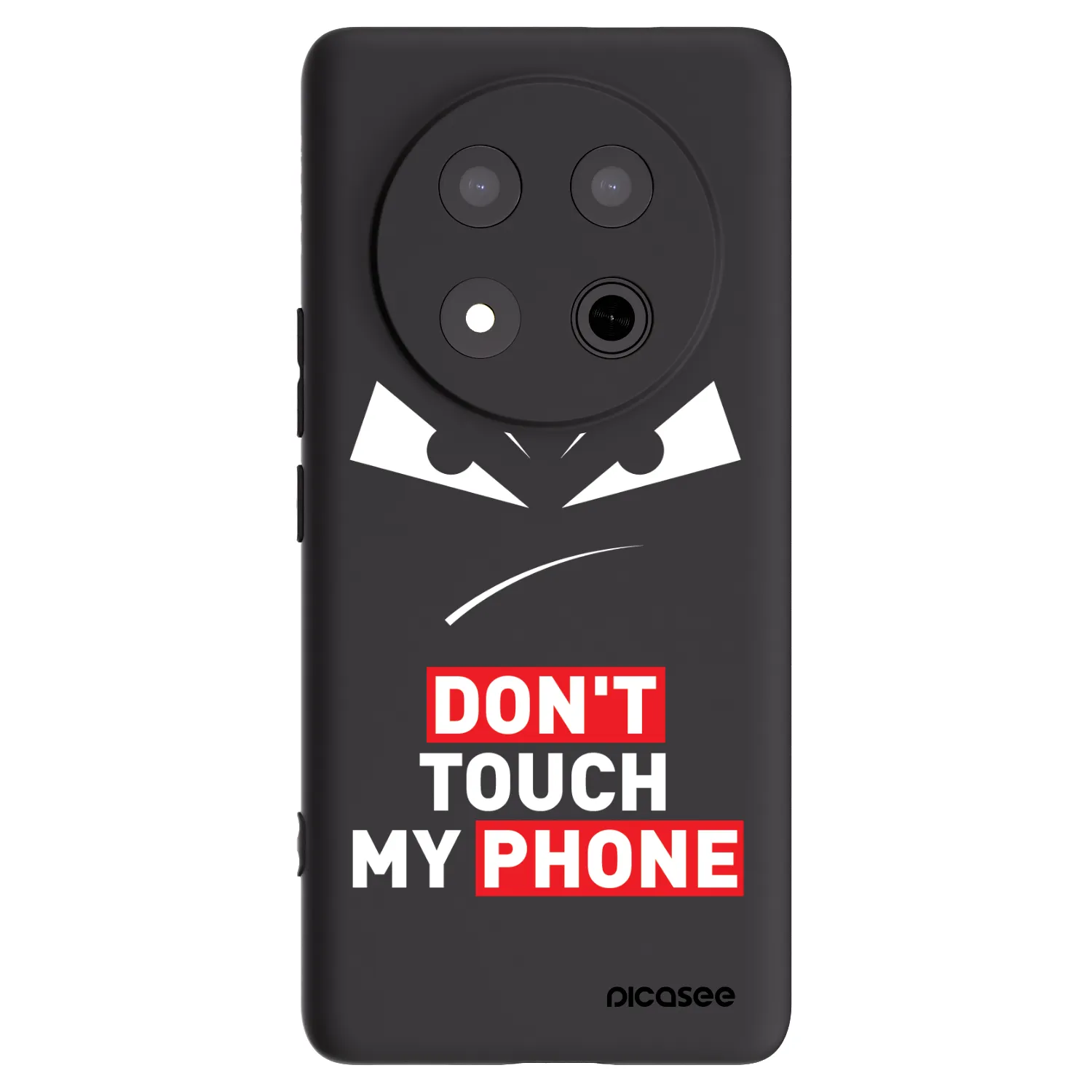 Picasee Honor Magic7 Lite 5G Hülle - Schwarzes Silikon - Evil Eye - Transparent