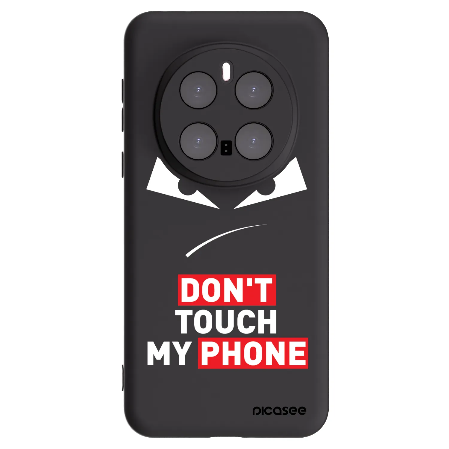 Picasee Honor Magic7 Pro 5G Hülle - Schwarzes Silikon - Evil Eye - Transparent