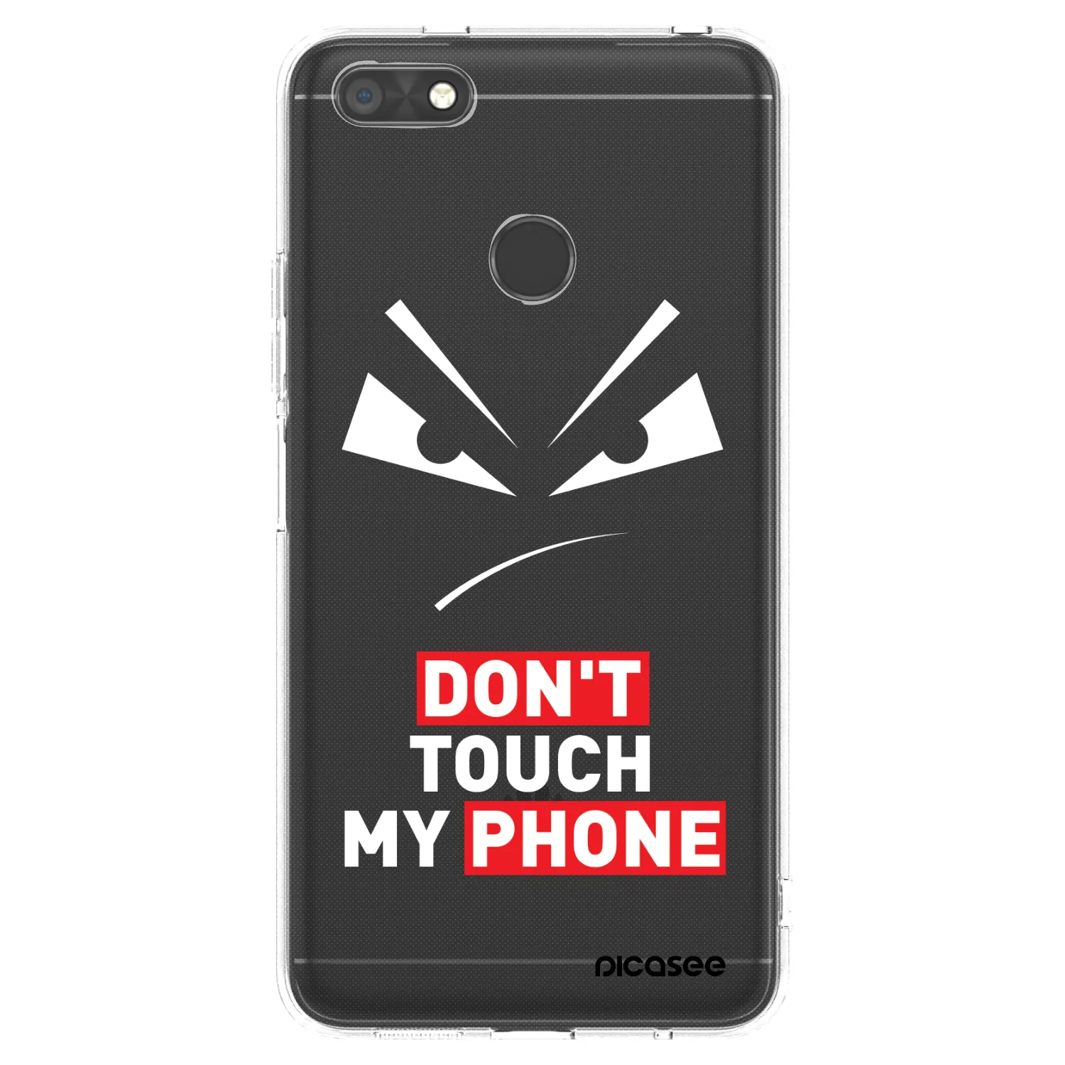 Picasee Huawei P9 Lite Mini Hülle - Transparentes Silikon - Evil Eye - Transparent