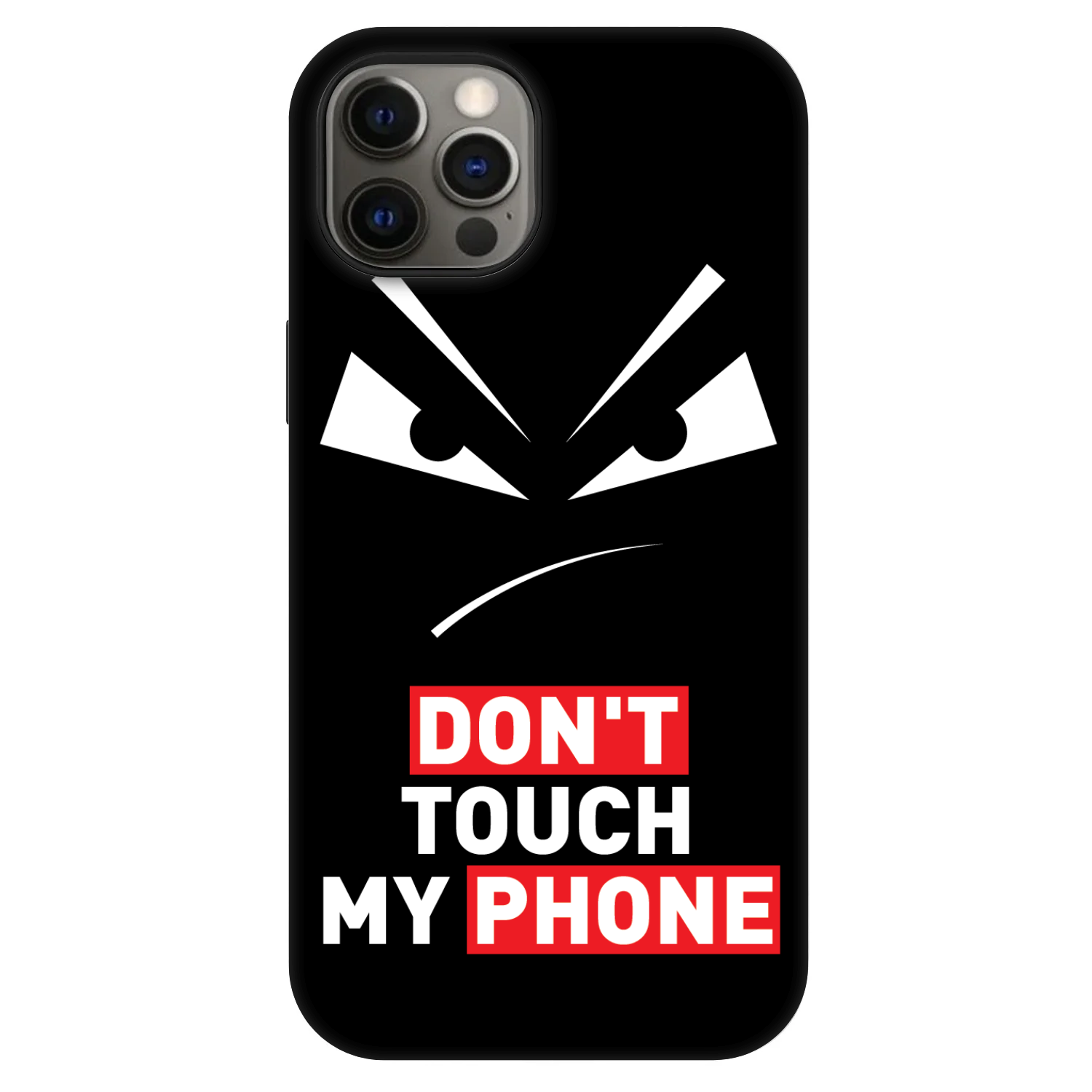 Picasee Fashion Case MagSafe für Apple iPhone 12 Pro - Evil Eye - Transparent