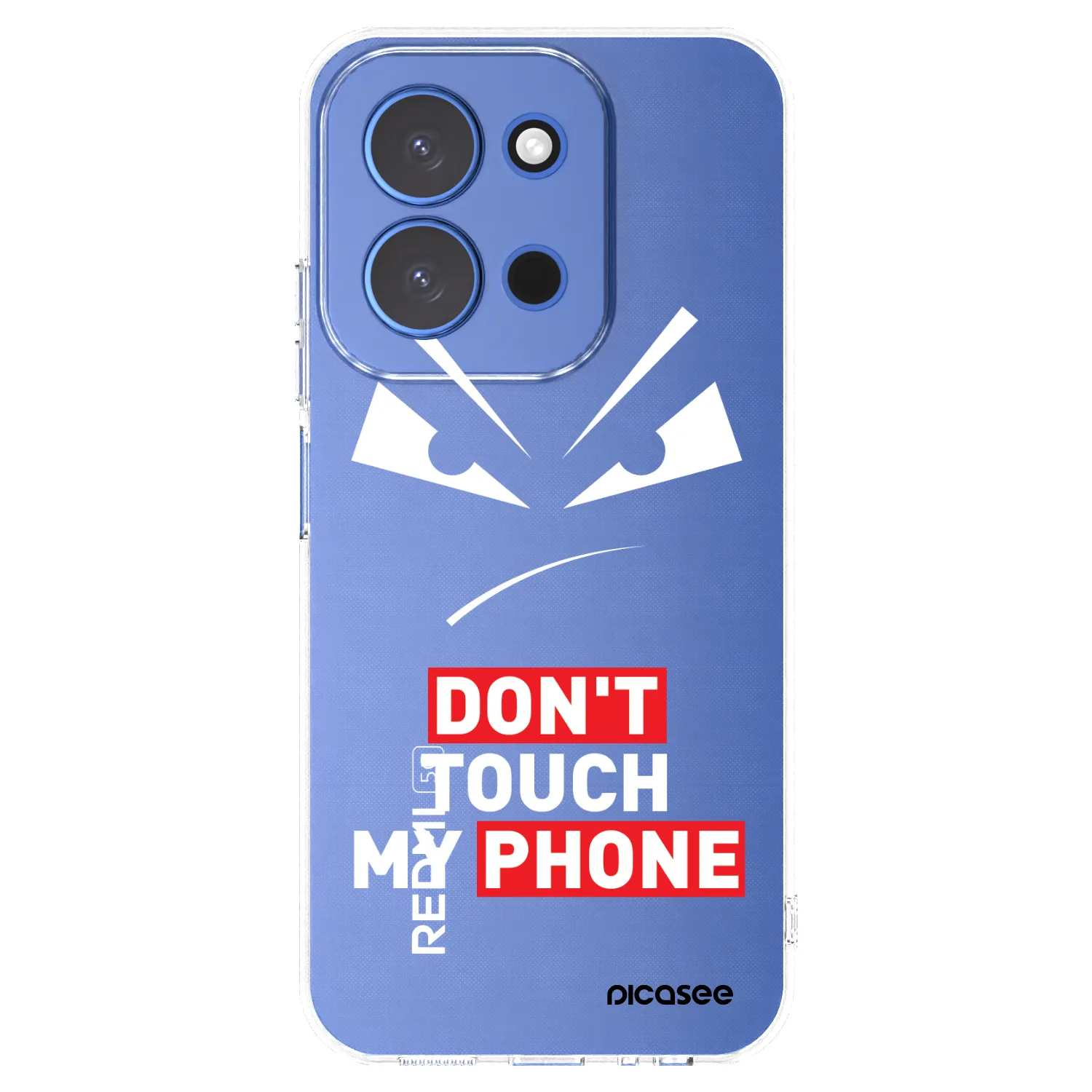 Picasee Xiaomi Redmi 15C 4G Hülle - Transparentes Silikon - Evil Eye - Transparent