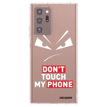 Picasee Samsung Galaxy Note 20 Ultra Hülle - Transparentes Silikon - Evil Eye - Transparent