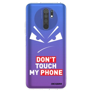 Picasee Xiaomi Redmi 9 Hülle - Transparentes Silikon - Evil Eye - Transparent