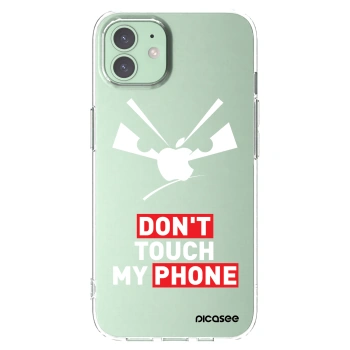 Picasee Apple iPhone 12 Pro Hülle - Transparentes Silikon - Evil Eye - Transparent