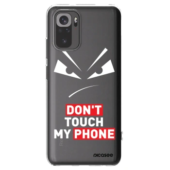 Picasee Xiaomi Redmi Note 10 Hülle - Transparentes Silikon - Evil Eye - Transparent