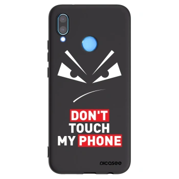 Picasee Huawei P20 Lite Hülle - Schwarzes Silikon - Evil Eye - Transparent