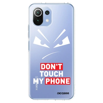 Picasee Xiaomi Mi 11 Lite Hülle - Transparentes Silikon - Evil Eye - Transparent