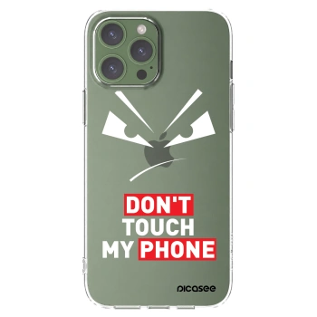 Picasee Apple iPhone 13 Pro Max Hülle - Transparentes Silikon - Evil Eye - Transparent