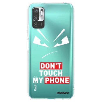 Picasee Xiaomi Redmi Note 10 5G Hülle - Transparentes Silikon - Evil Eye - Transparent