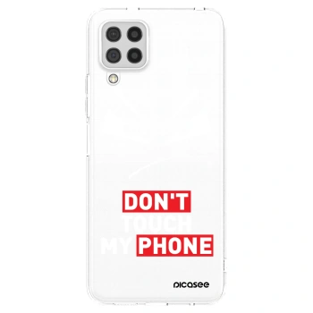 Picasee Samsung Galaxy A22 A225F 4G Hülle - Transparentes Silikon - Evil Eye - Transparent