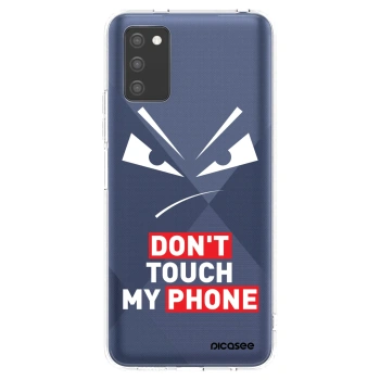 Hülle für Samsung Galaxy A03s A037G - Evil Eye - Transparent