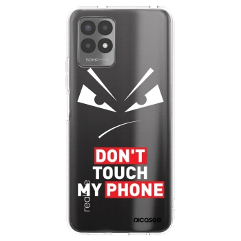 Picasee Realme 8i Hülle - Transparentes Silikon - Evil Eye - Transparent