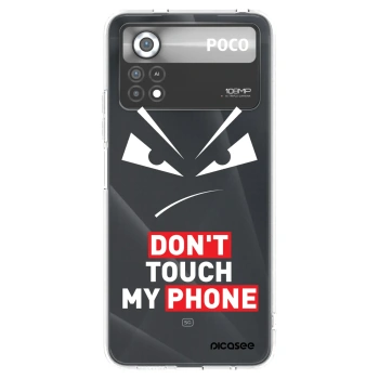 Picasee Xiaomi Poco X4 Pro 5G Hülle - Transparentes Silikon - Evil Eye - Transparent