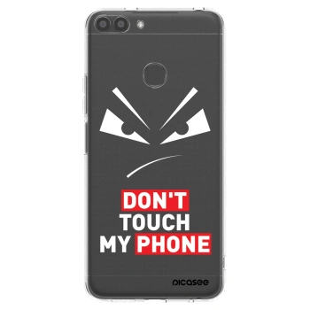 Picasee Huawei P Smart Hülle - Transparentes Silikon - Evil Eye - Transparent