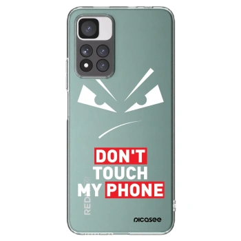 Picasee Xiaomi Redmi Note 11 Pro+ 5G Hülle - Transparentes Silikon - Evil Eye - Transparent