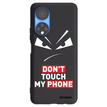 Picasee Honor X7 Hülle - Schwarzes Silikon - Evil Eye - Transparent