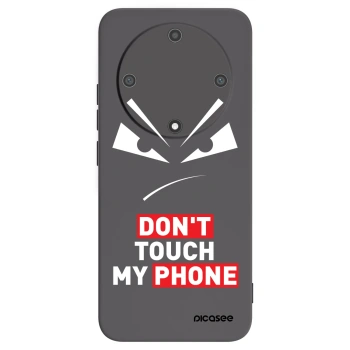 Picasee Honor Magic5 Lite 5G Hülle - Schwarzes Silikon - Evil Eye - Transparent