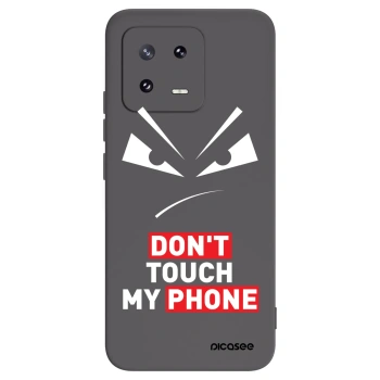Picasee Xiaomi 13 Pro Hülle - Schwarzes Silikon - Evil Eye - Transparent