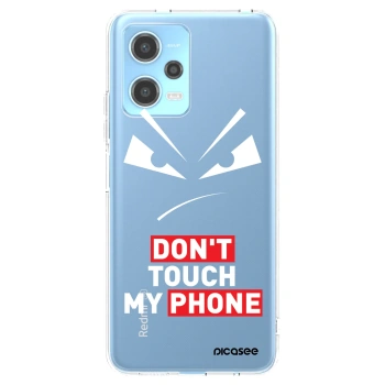 Picasee Xiaomi Redmi Note 12 5G Hülle - Transparentes Silikon - Evil Eye - Transparent