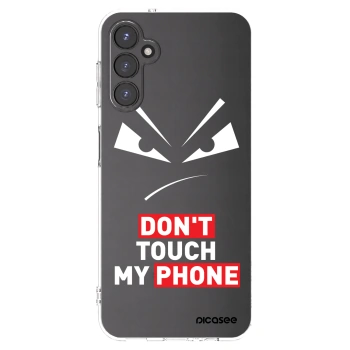 Picasee Samsung Galaxy A14 4G A145R Hülle - Transparentes Silikon - Evil Eye - Transparent
