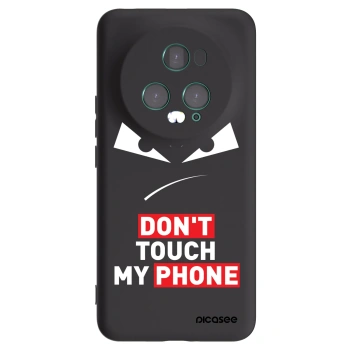 Picasee Honor Magic5 Pro Hülle - Schwarzes Silikon - Evil Eye - Transparent