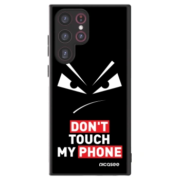 Picasee ULTIMATE CASE PowerShare für Samsung Galaxy S22 Ultra 5G - Evil Eye - Transparent