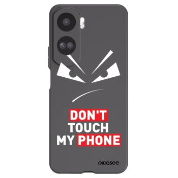 Picasee Honor 90 Lite 5G Hülle - Schwarzes Silikon - Evil Eye - Transparent