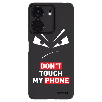 Picasee Xiaomi Redmi 13C 4G Hülle - Schwarzes Silikon - Evil Eye - Transparent