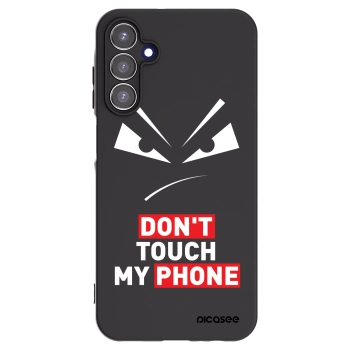 Picasee Samsung Galaxy A15 A156B 5G Hülle - Schwarzes Silikon - Evil Eye - Transparent