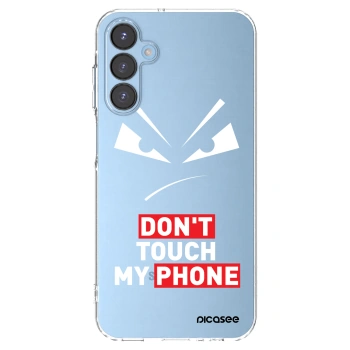 Picasee Samsung Galaxy A15 A156B 5G Hülle - Transparentes Silikon - Evil Eye - Transparent