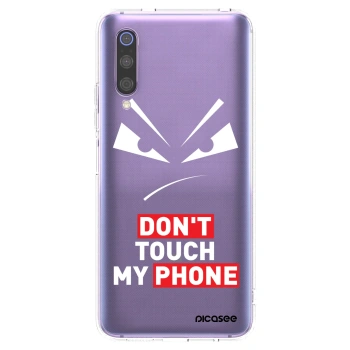 Picasee Xiaomi Mi 9 Hülle - Transparentes Silikon - Evil Eye - Transparent