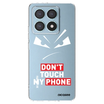 Picasee Xiaomi 14T Pro Hülle - Transparentes Silikon - Evil Eye - Transparent