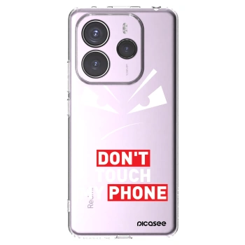 Picasee Xiaomi Redmi Note 14 5G Hülle - Transparentes Silikon - Evil Eye - Transparent