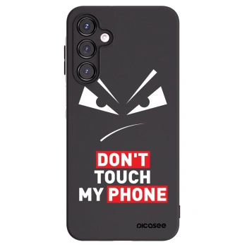 Picasee Samsung Galaxy A16 5G Hülle - Schwarzes Silikon - Evil Eye - Transparent