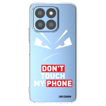 Picasee Honor X8c Hülle - Transparentes Silikon - Evil Eye - Transparent