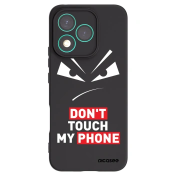 Picasee Honor 400 Lite 5G Hülle - Schwarzes Silikon - Evil Eye - Transparent