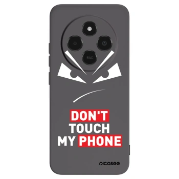 Picasee Xiaomi Poco C75 Hülle - Schwarzes Silikon - Evil Eye - Transparent