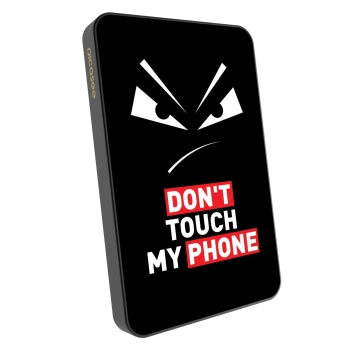 Powerbank mit MagSafe 5 000 mAh Grau - Evil Eye - Transparent