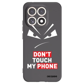 Picasee Xiaomi 15T Hülle - Schwarzes Silikon - Evil Eye - Transparent