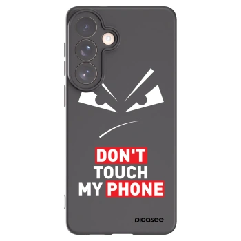 Picasee Samsung Galaxy S26+ Hülle - Schwarzes Silikon - Evil Eye - Transparent