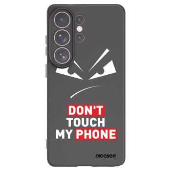 Picasee Samsung Galaxy S26 Ultra Hülle - Schwarzes Silikon - Evil Eye - Transparent