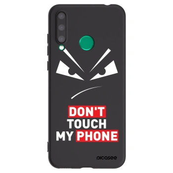 Picasee Honor 20 Lite Hülle - Schwarzes Silikon - Evil Eye - Transparent