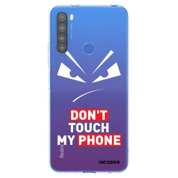 Picasee Xiaomi Redmi Note 8T Hülle - Transparentes Silikon - Evil Eye - Transparent