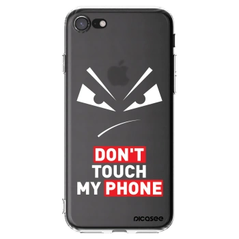 Picasee Apple iPhone SE 2020 Hülle - Transparentes Silikon - Evil Eye - Transparent